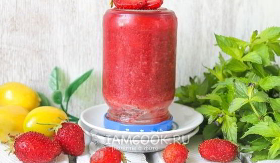 клубничное желе на зиму