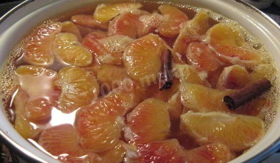 апельсиновый компот из апельсинов