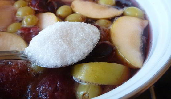 душистый компот с мятой