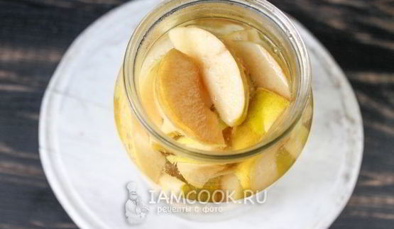 компот из айвы на зиму