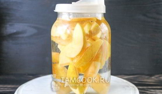 компот из айвы на зиму