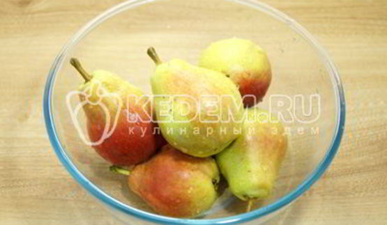 компот из груш и слив на зиму