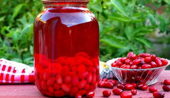 компот из кизила на зиму