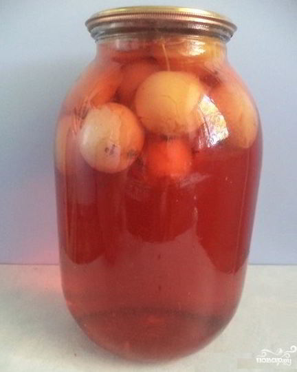 Рецепт компота из ранеток на зиму