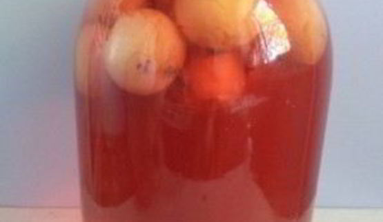 компот из ранеток на зиму