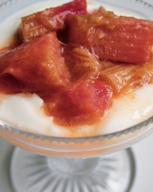 Компот из ревеня с апельсином