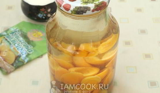 компот из сливы и абрикоса на зиму