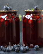 Компот из терна на зиму без стерилизации