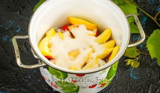 компот из винограда и яблок на зиму