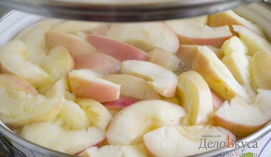 компот из яблок и алычи