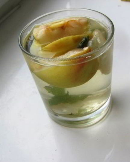 Рецепт яблочного компота из свежих яблок