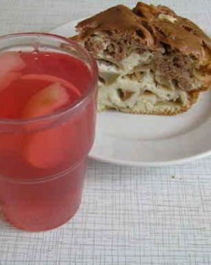 Яблочный компот