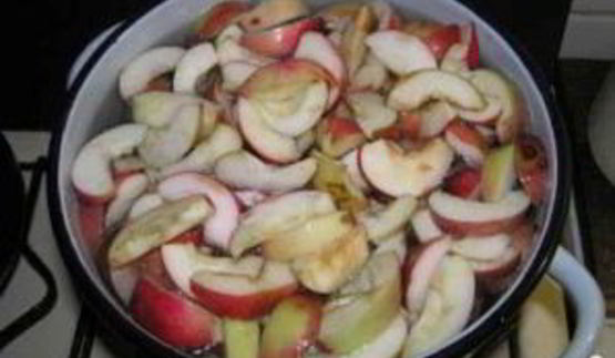 яблочный компот