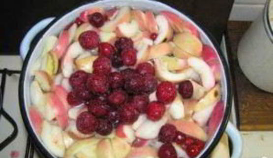 яблочный компот