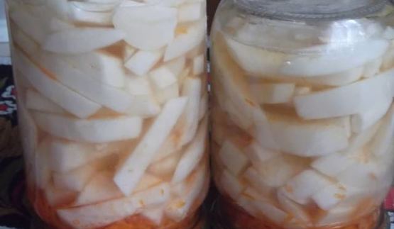 консервированная редька с морковью на зиму