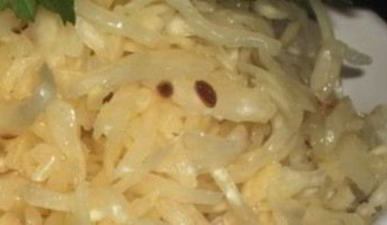 квашеная капуста с укропом