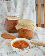 Лечо из баклажанов