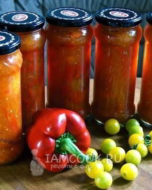 Лечо из болгарского перца