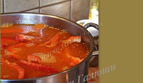 лечо из болгарского перца