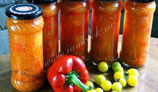 лечо из болгарского перца