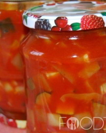 Рецепт лечо из кабачков