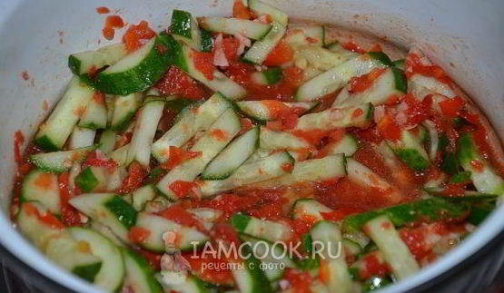 лечо из огурцов на зиму