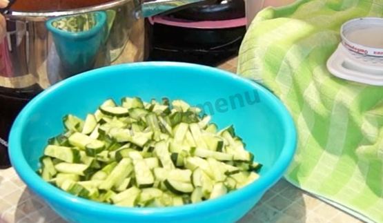 лечо из огурцов с помидорами на зиму