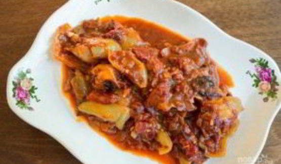 лечо из перца и помидоров