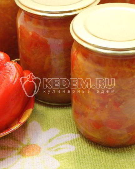 Рецепт лечо из перца на зиму