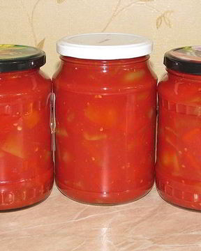 Лечо из помидоров