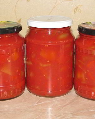 Лечо из помидоров