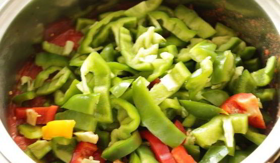 лечо с фасолью