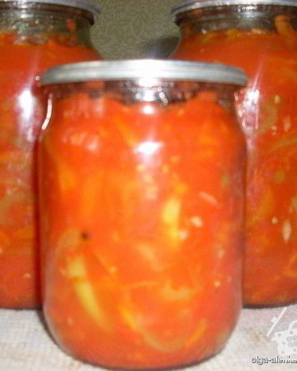 Рецепт лечо