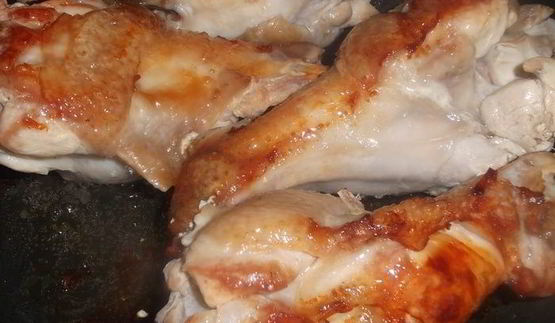 плечо индейки жареное