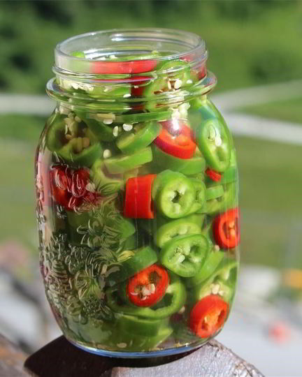 Рецепт горького перца маринованного