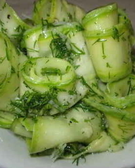 Рецепт кабачков, маринованных без закатки