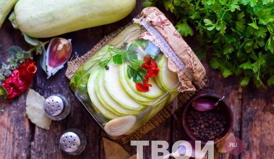 кабачки маринованные на зиму