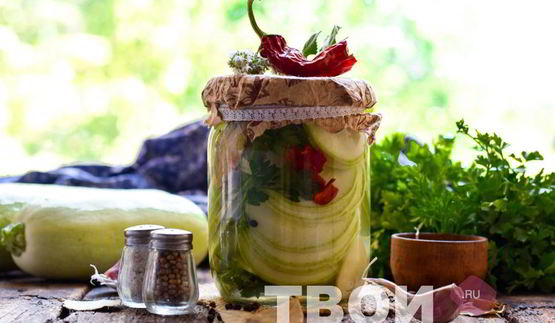 кабачки маринованные на зиму