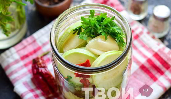 кабачки маринованные на зиму