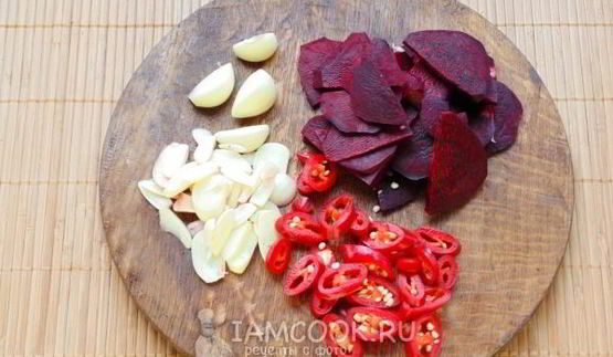 капуста по-грузински со свеклой