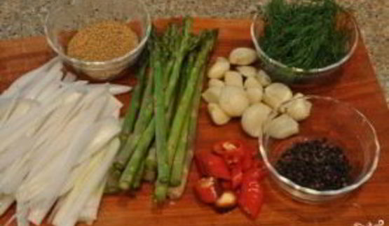маринованная спаржа