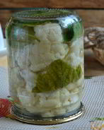 Маринованная цветная капуста на зиму без стерилизации