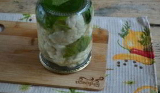 маринованная цветная капуста на зиму без стерилизации