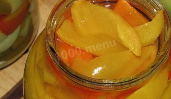 маринованный перец болгарский не на зиму