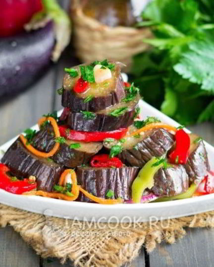 Рецепт маринованных баклажанов