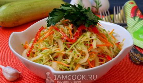 маринованные кабачки по-корейски