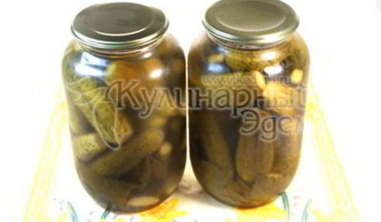 маринованные хрустящие огурчики на зиму