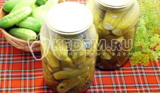 маринованные огурцы на зиму в банках