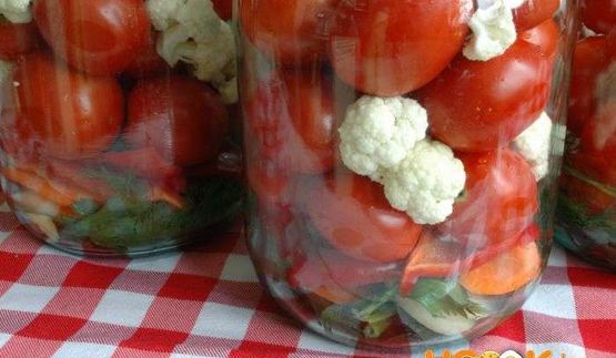 маринованные овощи на зиму