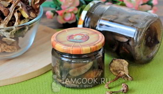 маринованные подосиновики